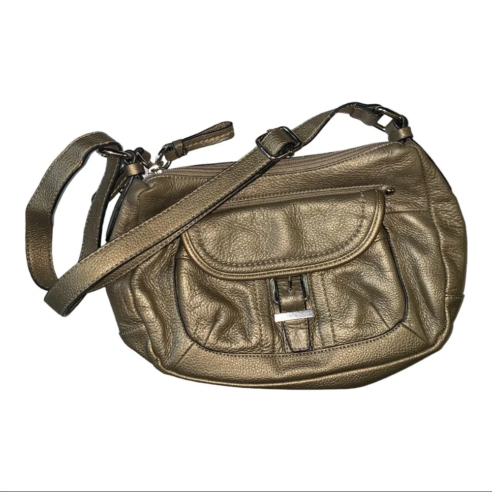 Giani Bernini Metallic Handbag - Picture 1 of 16